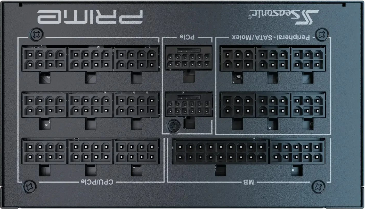 Kasë furnizimi Seasonic Prime PX, PRIME-PX-2200-ATX30, 2200 W, 80 PLUS Platinum, e zezë