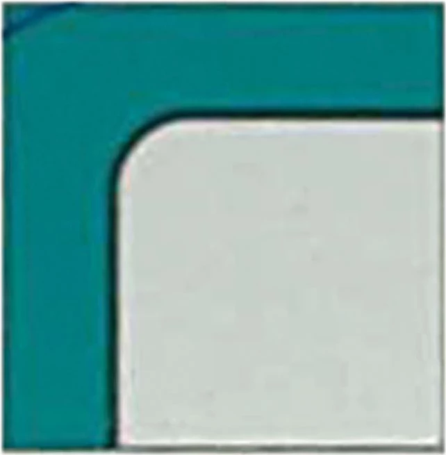 Pjesë zëvendësuese për këndore NEXT R3.5, Ngjyrë Teal