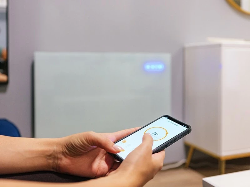 Ngrohës konvektor Lafe IR ThermoSmart 500W, smart, i bardhë