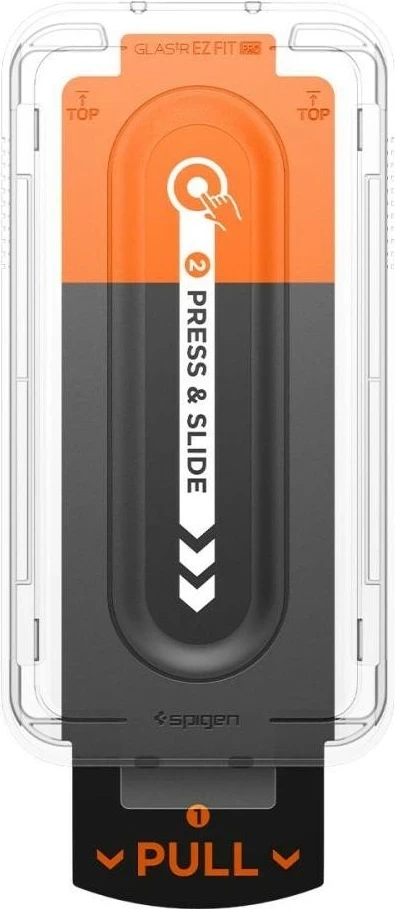 Qelq mbrojtës Spigen Glas.TR EZ Fit Pro për Samsung Galaxy S25 Edge transparent