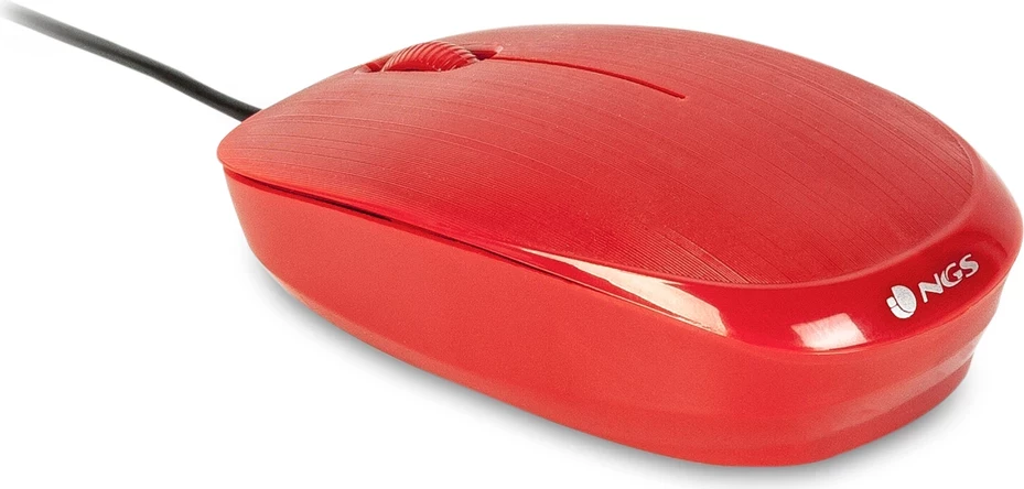 Maus NGS Flame 1000dpi i kuq