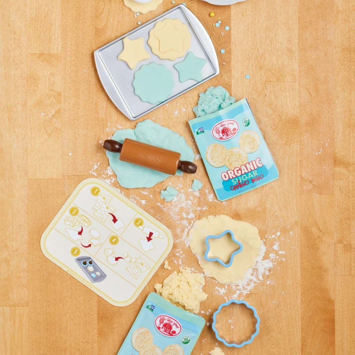 Set lodrash Creative Chefs Cookies Little Tikes, shumëngjyrësh