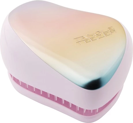 Furçë flokësh për femra Tangle Teezer Compact Styler Pearlescent Matte Chrome, 1 copë