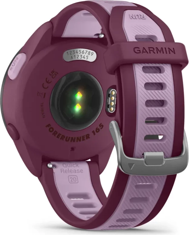 Smartwatch Garmin Forerunner® 165 Music Berry/Lilac