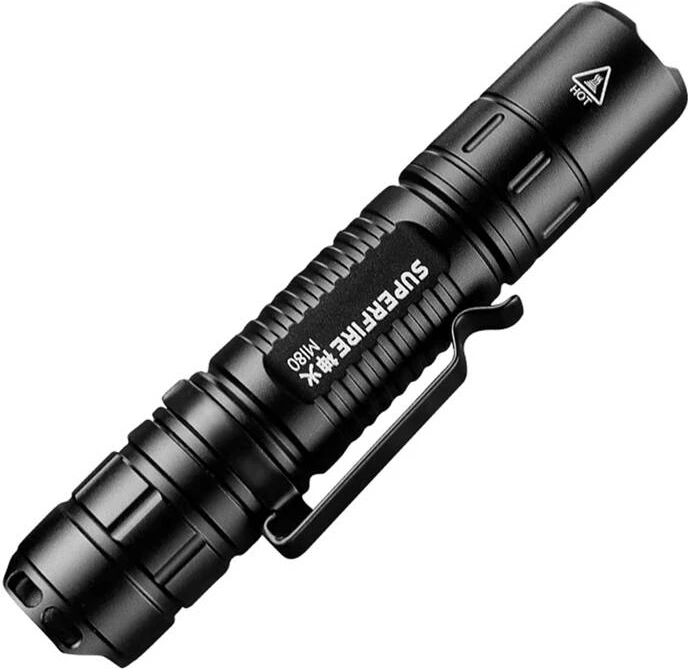 Elektrik dore Superfire MI80-S, 300 lumens, i zi