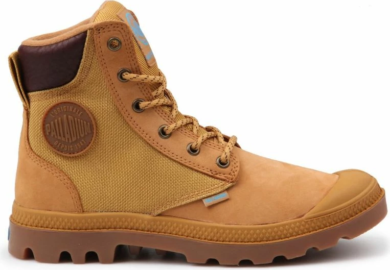 Këpucë Palladium për femra, ngjyrë kafe