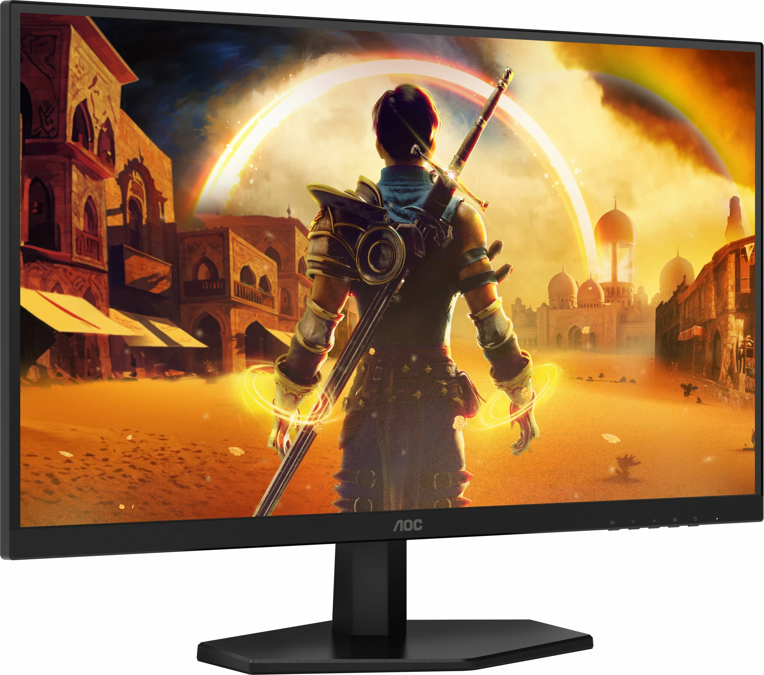 Monitor gaming AOC Q27G42XNE 27 inç, QHD, 180Hz, Adaptive Sync, e zezë