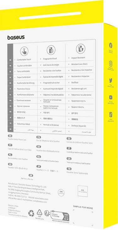 Mbështjellës magnetik Baseus Fauxther për iPhone 15 Plus, i zi