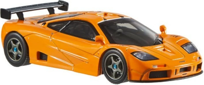 Makine model Hot Wheels McLaren F1 GTR 1:43, portokalli