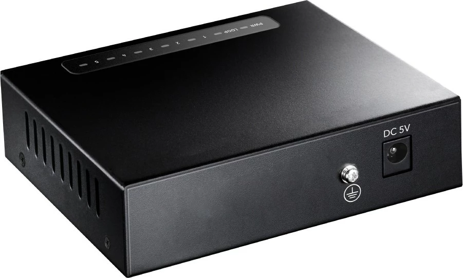 Switch rrjeti Cudy GS105, 5 porta Gigabit, kasë metalike