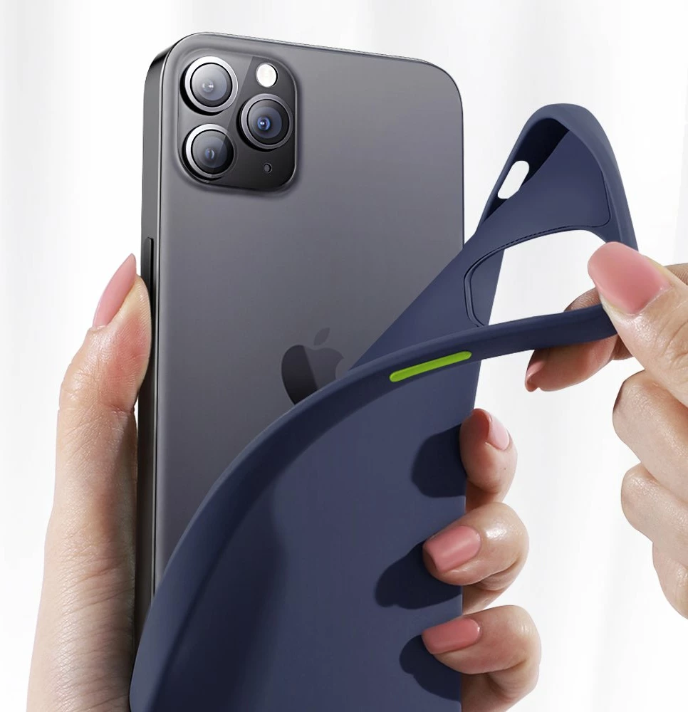 Mbështjellës Joyroom Color Series JR-BP800 për iPhone 12 Pro Max, kaltër