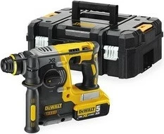 Çekiç elektrik DeWALT DCH273P2T, 18V, Li-Ion, 2.4 cm, zi/verdhe