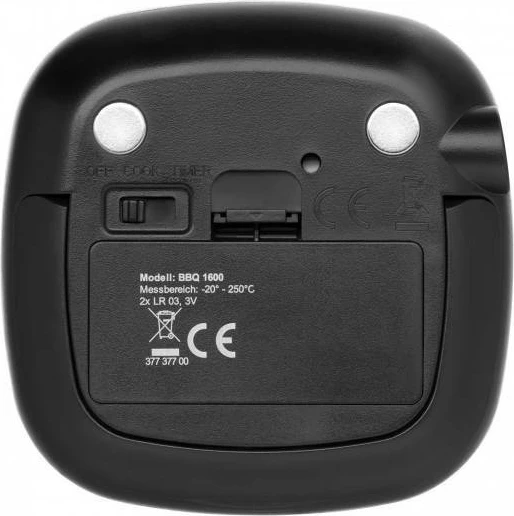 Termometër digjital BBQ WMF 608196030, me sondë, i zi