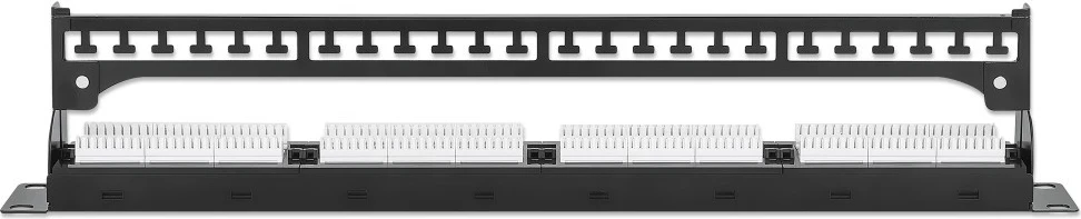 Patch panel Intellinet 721035, 19" 1U, 24 porty RJ45 Cat6 UTP, e zezë