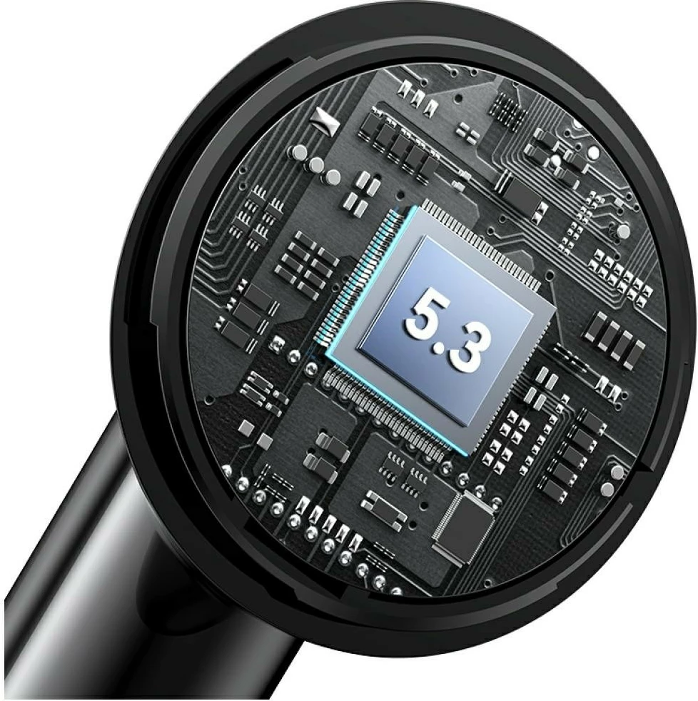 Kufje TWS Bluetooth USAMS Echo E03 USA001676, 13 mm driver, Bluetooth 5.3, deri 16h me kuti, USB-C, gri