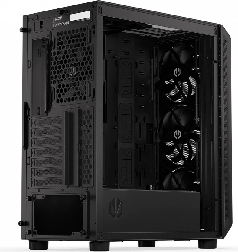 Kasë Endorfy Arx 500 Air EY2A010, Midi Tower, ATX/Micro ATX/Mini ITX, 5 ventilatorë, E zezë