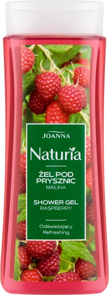 Xhel dushi për femra Joanna Naturia Refreshing Raspberry, 300ml