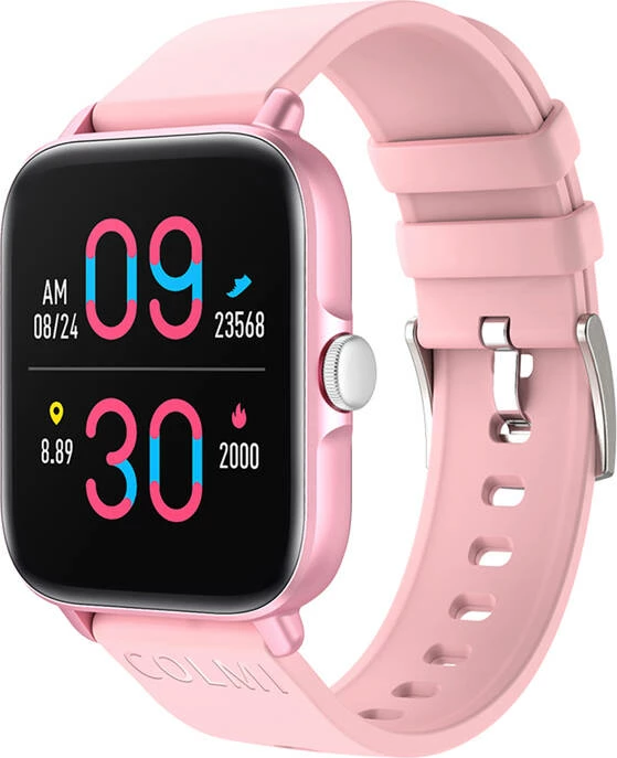 Smartwatch Colmi P28 Plus, 1.69", IP67, Rozë