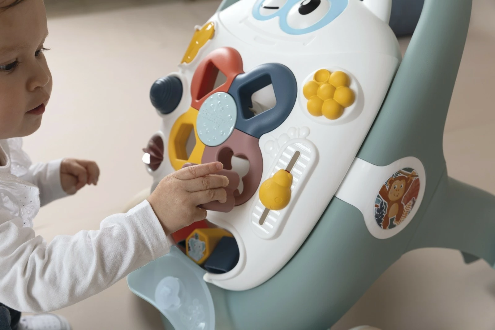 Walker për fëmijë Smoby Little 3-in-1, 50x43x47cm, Multikolor