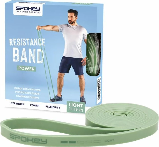 Shirit rezistence Spokey për meshkuj/femra, i gjelbër