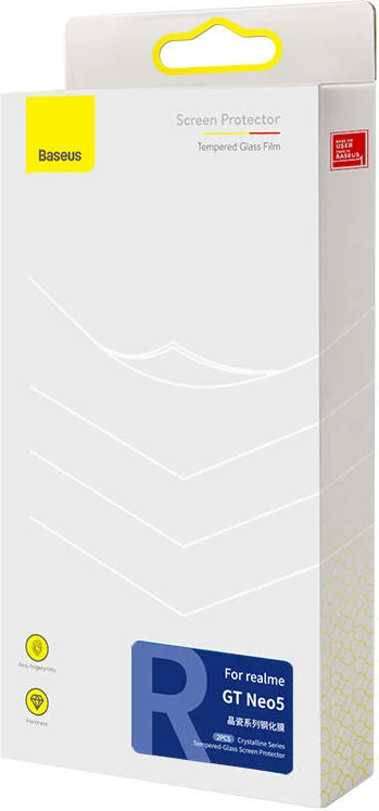 Xham i temperuar Baseus për Realme GT Neo5, transparent