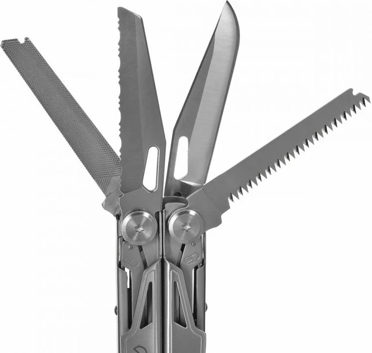 Multitool Azymut për turizëm, çelik