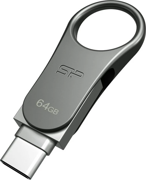 USB Flash Drive Silicon Power Mobile C80, Lloji A / C, 64GB