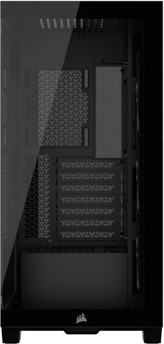 Kasë Corsair 3500X ICUE LINK RGB TG, Midi Tower, e zezë