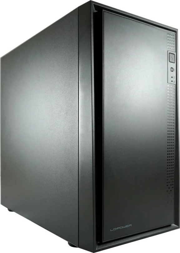 Kasë LC-Power 2016MB, Micro Tower, micro ATX/Mini-ITX, e zezë