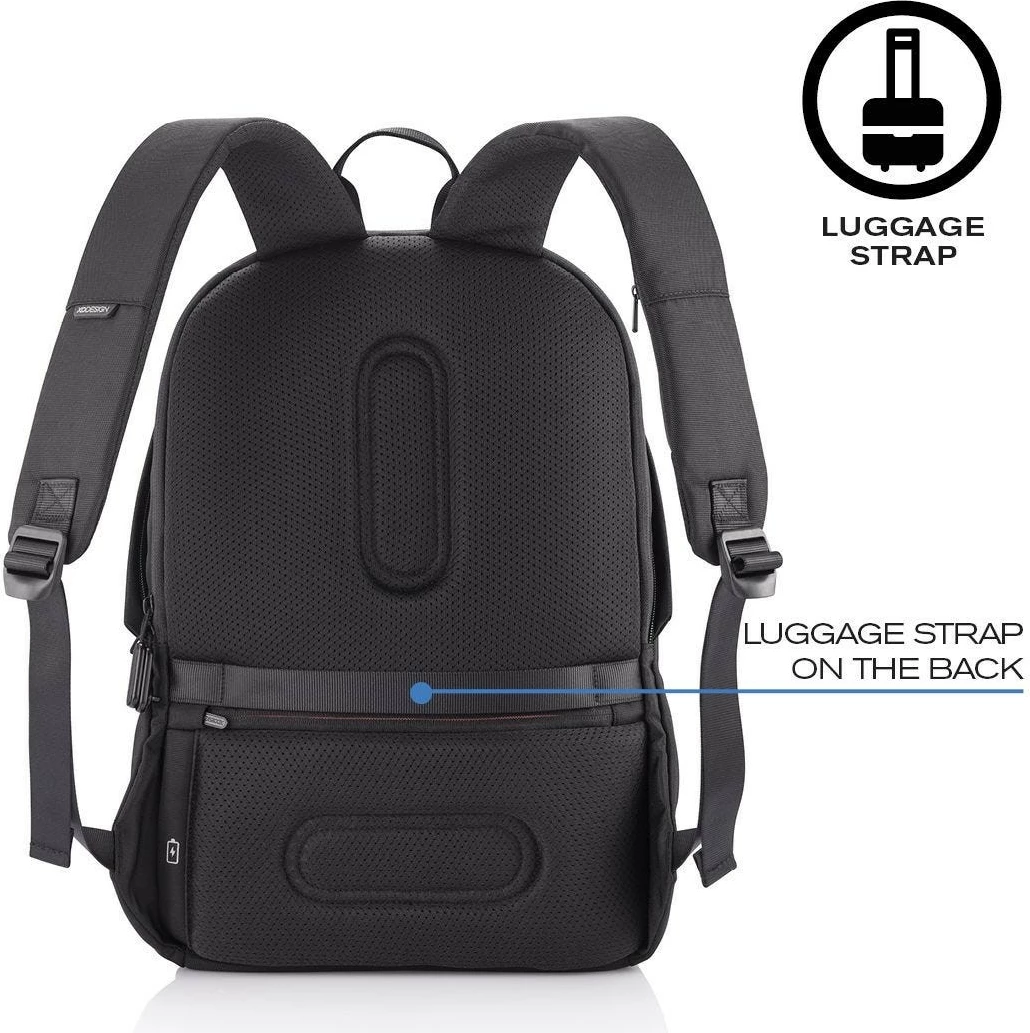 Çantë shpine XD DESIGN BOBBY SOFT, 13-16L, e zezë