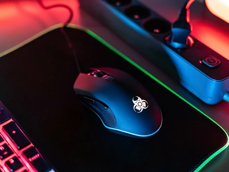 Maus Tracer Gamezone EDGE me kabllo, RGB, 3200 DPI, i zi