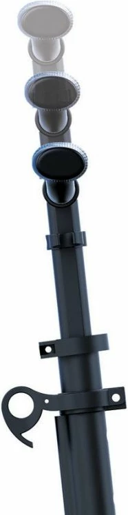 Skuter Globber për meshkuj, femra, fëmijë, i zi