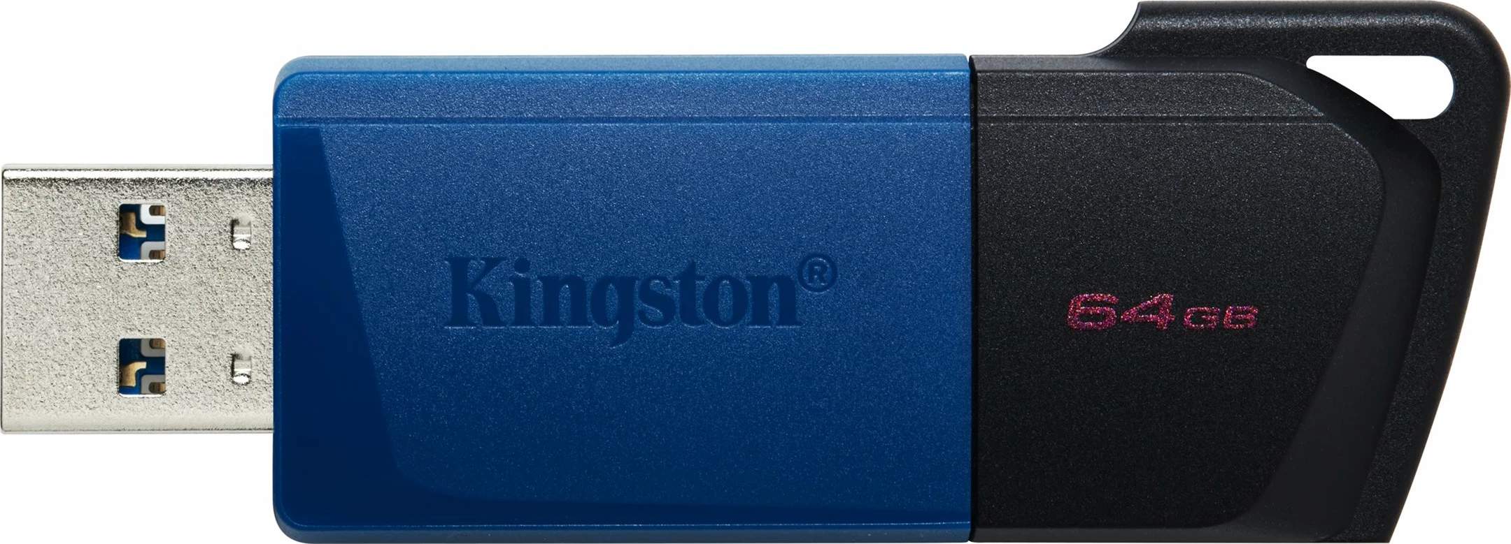 USB Kingston DataTraveler Exodia M 64GB, USB 3.2, zi/blu