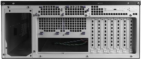 Kasë Chieftec UNC-409S-B-OP 4U rackmount, ATX/micro ATX, e zezë