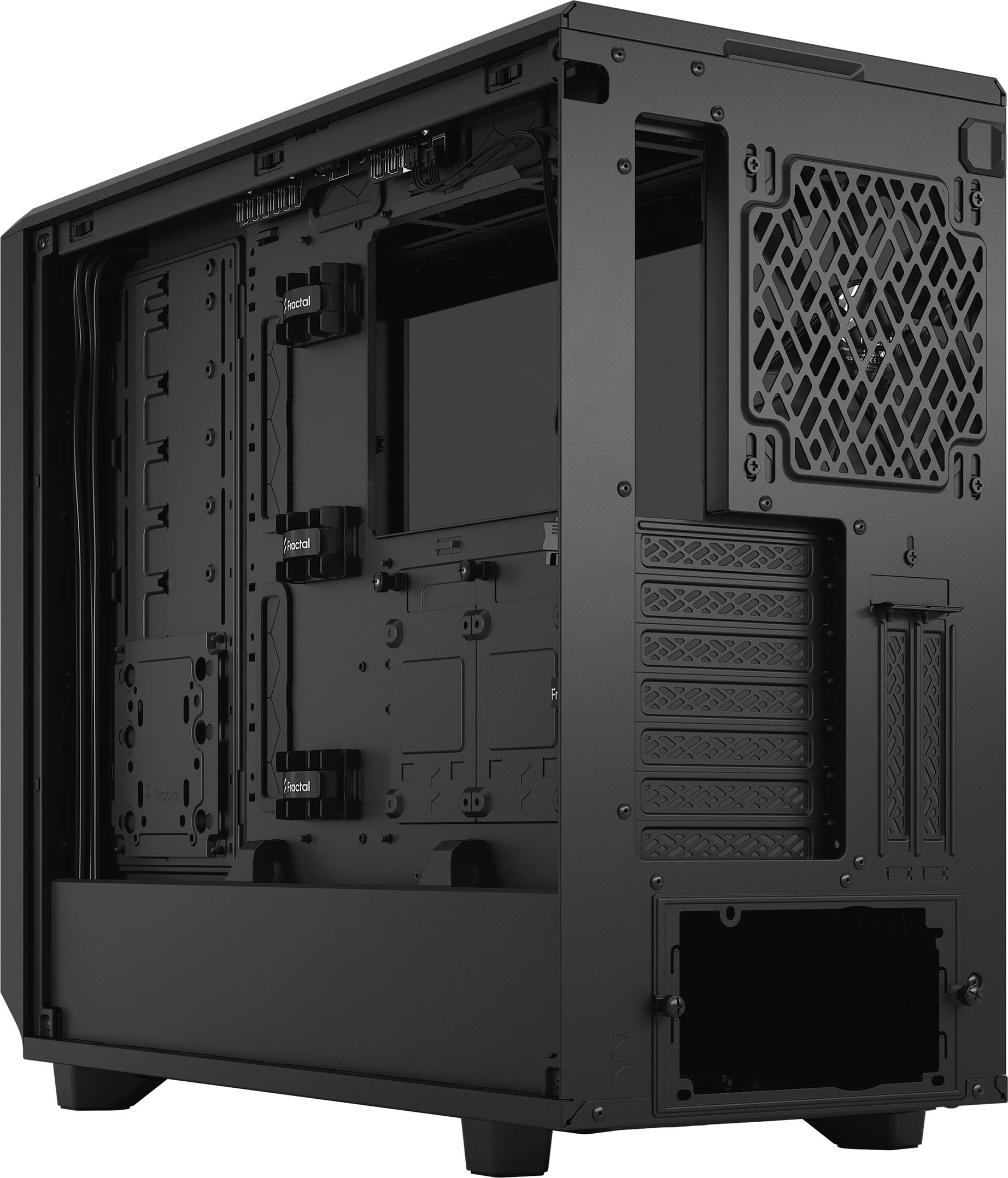 Kasë Fractal Design Meshify 2, Tower, ATX, EATX, micro ATX, Mini-ITX, e zezë