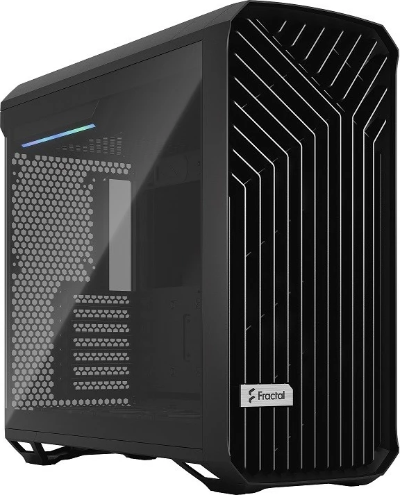 Kasë Fractal Design Torrent Black TG Light Tint, ATX, xham i temperuar, e zezë