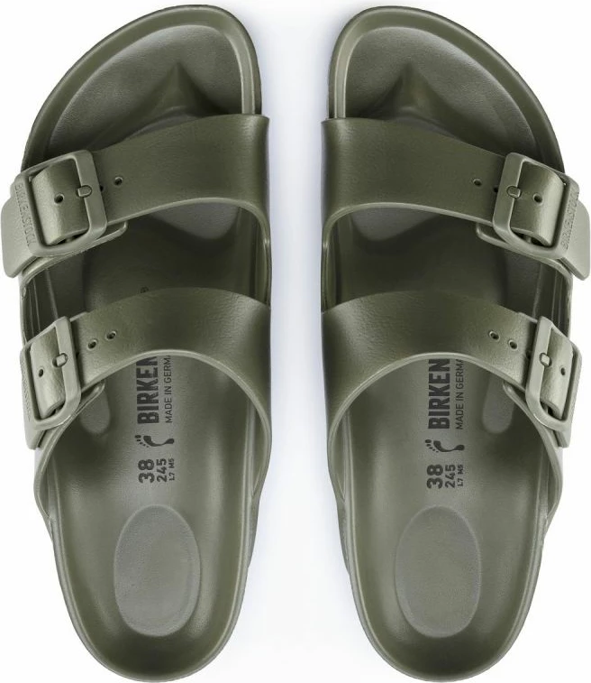 Papuqe për meshkuj Birkenstock, të gjelbra
