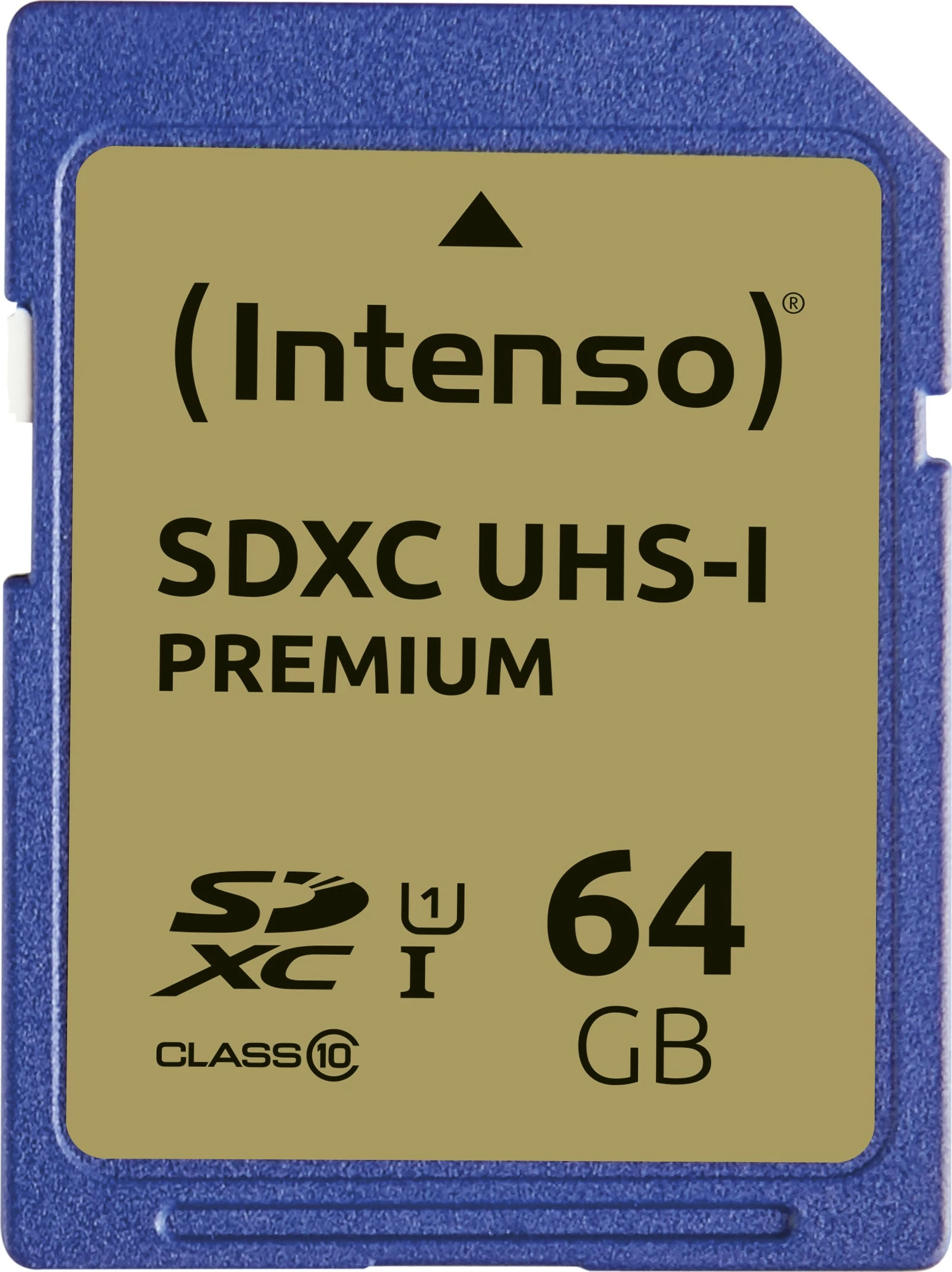 Kartelë memorie Intenso SDXC UHS-I 64 GB, Class 10, 90 MB/s, e kaltër