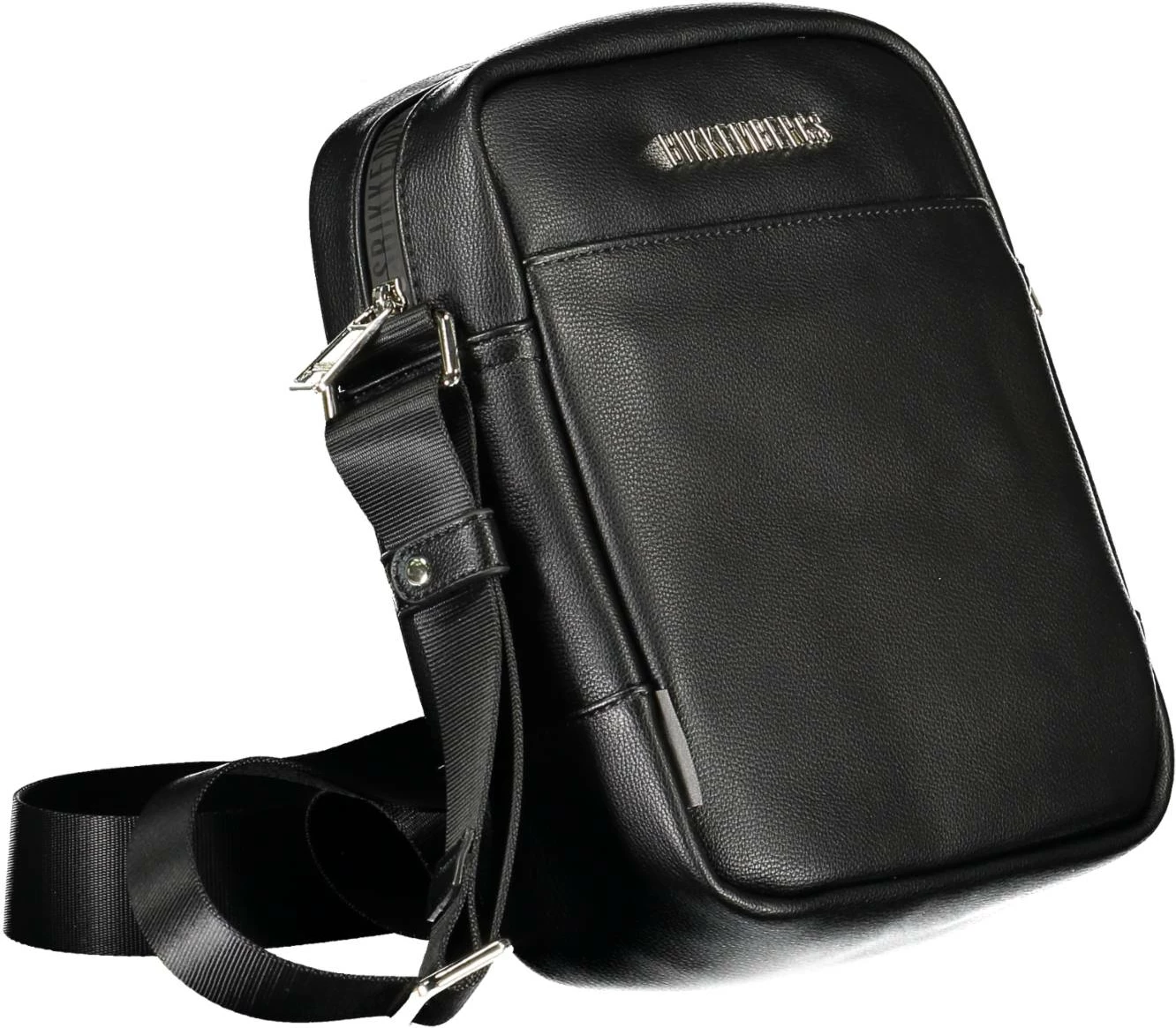 Çantë krahu BIKKEMBERGS për meshkuj, e zezë