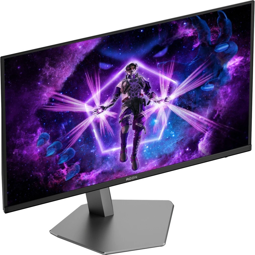 Monitor AOC AGON PRO AG326UD, 31.5", 4K QD-OLED, 165Hz, HDMI 2.1, E zezë/Gri