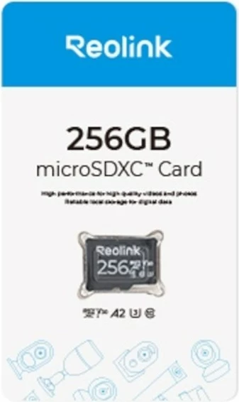 Kartelë memorie microSD Reolink 256 GB, e zezë