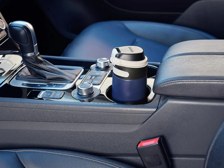 Gotë termike Leifheit 3247, 350 ml, inox, e zezë/blu