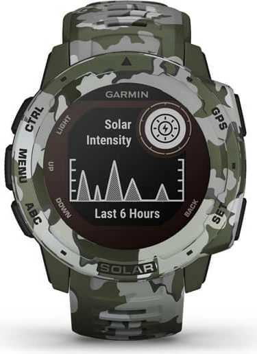 Smartwatch Garmin Instinct SOLAR Camo Edition Lichen Camo