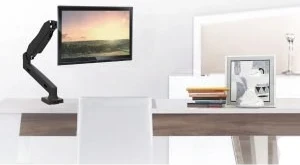 Mbajtës monitori Maclean MC-860, 27", i zi