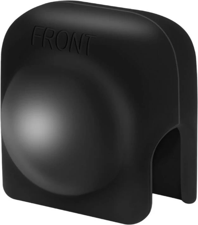 Mbështjellës silikoni për lentë Puluz PU980B për Insta360 X4/X5, i zi