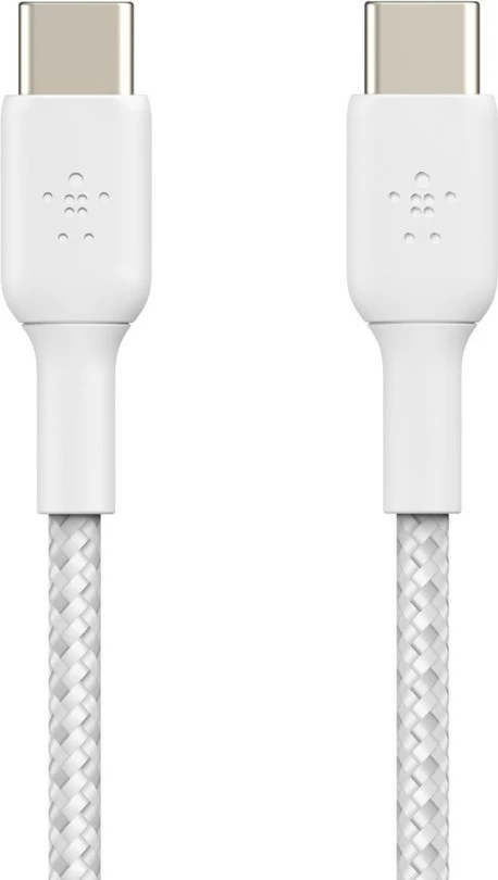 Kabllo USB-C Belkin CAB004BT1MWH, 1 m, e bardhë