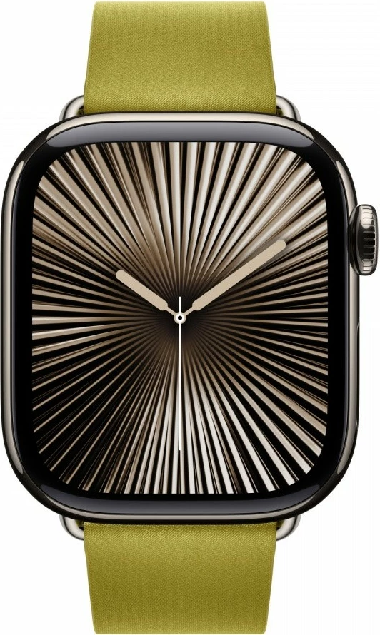 Rrip Apple për Apple Watch 42 mm, FineWoven, Green Chartreuse, L