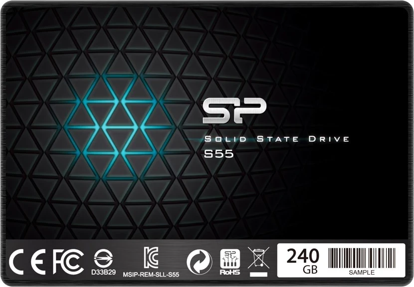 SSD Silicon Power Slim S55, 2.5'', 240GB