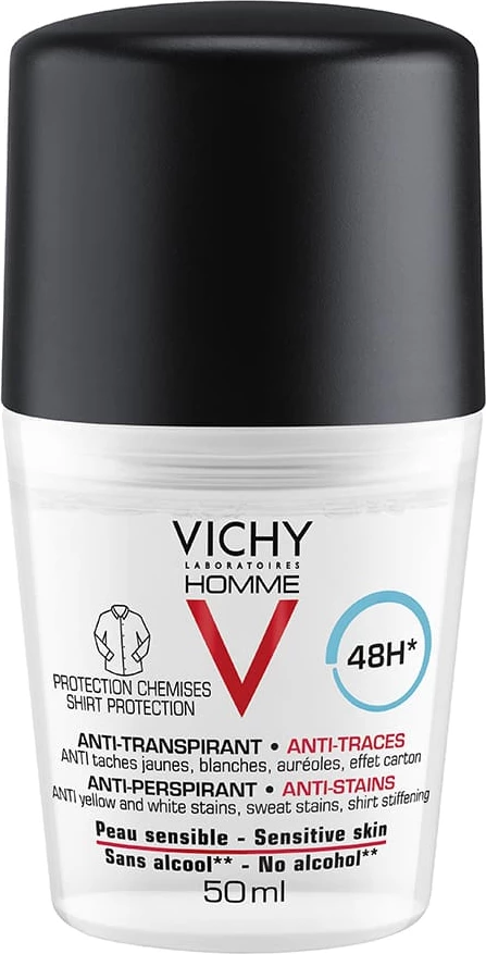 Deodorant për meshkuj Vichy 48h Anti-Perspirant Roll-On, 50ml