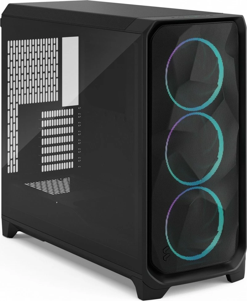 Kasë Fractal Design Meshify 3 XL, Tower, RGB, Black, Tempered Glass